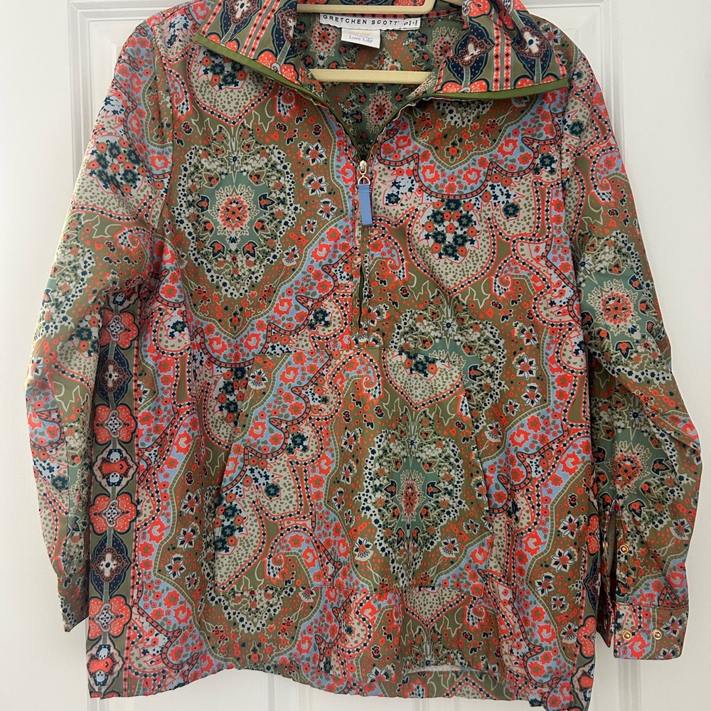 Gretchen Scott Designs Floral Print Top